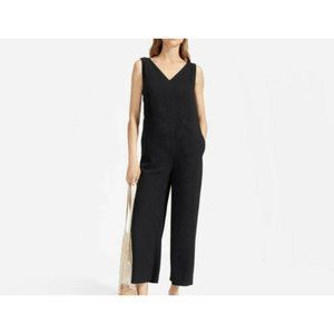 Everlane Japanese GoWeave Black Jumpsuit